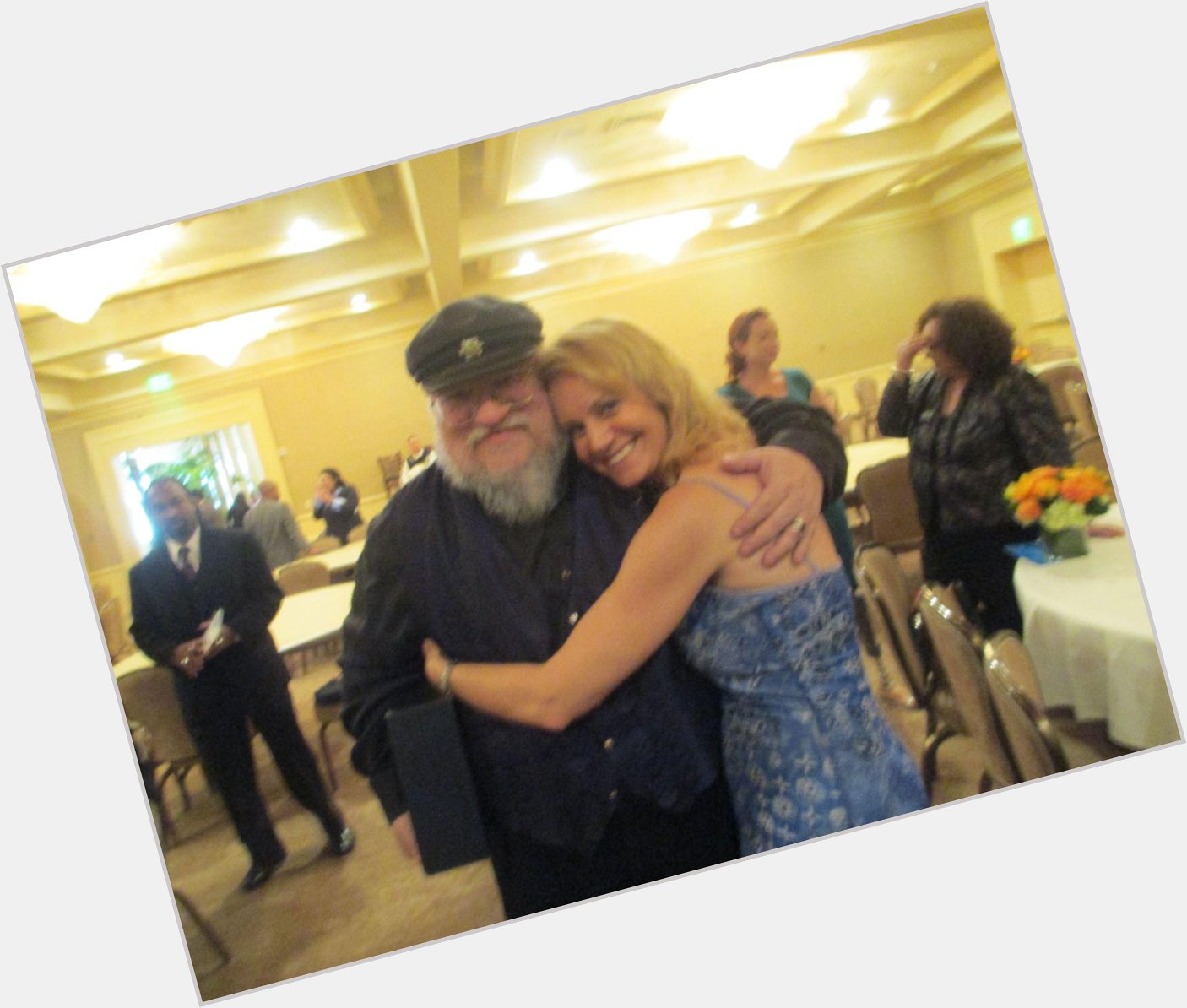 Congratulations George RR Martin! One of nicest writers ever met in Hollywood! & Happy Birthday! 
