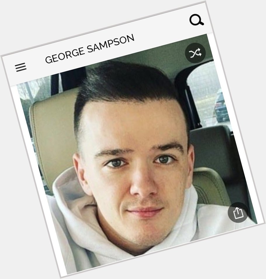 Happy birthday to this great actor. Happy birthday to George Sampson 
