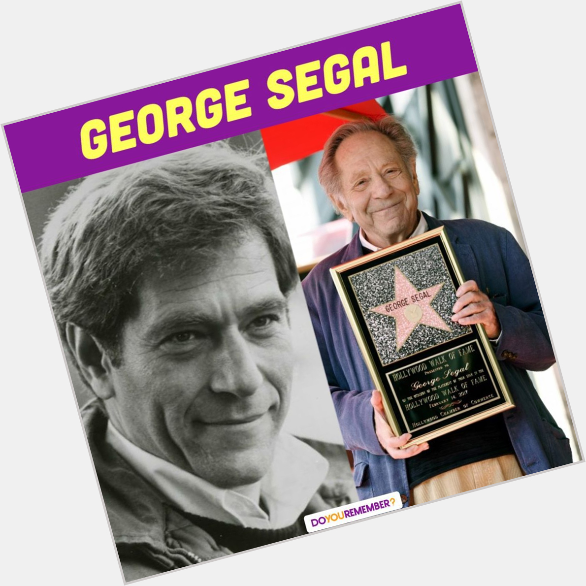 Happy 86th Birthday to George Segal! What do you remember him from? 