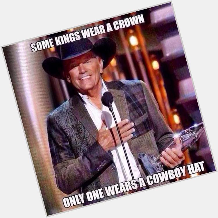 Happy birthday to George Strait, King of Country! 