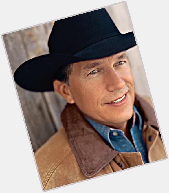 Happy birthday to my first love. The king. George Strait.      