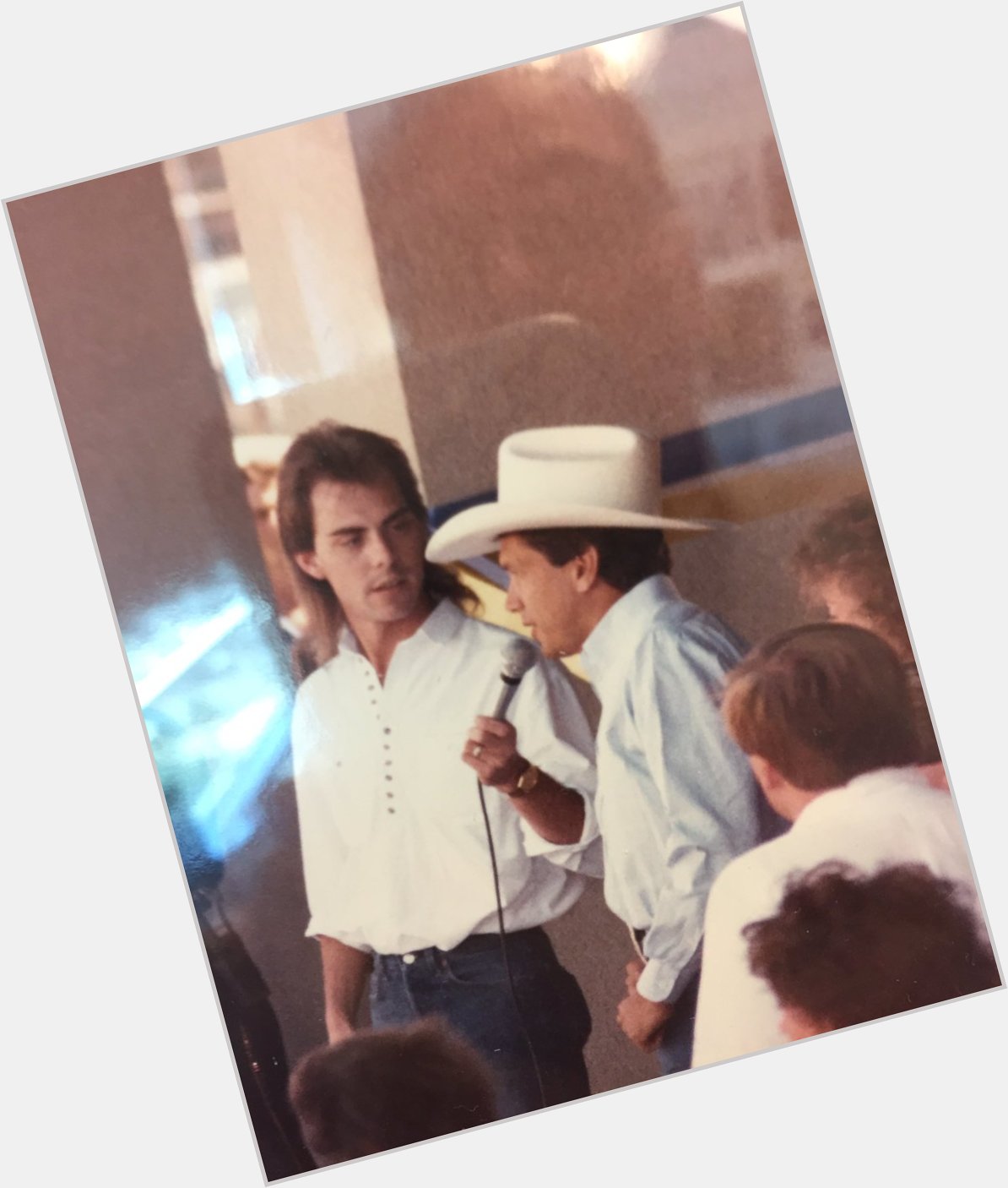 Throwback Dallas in the 80s. Happy Birthday King George Strait! It was an honor to work with you then. 