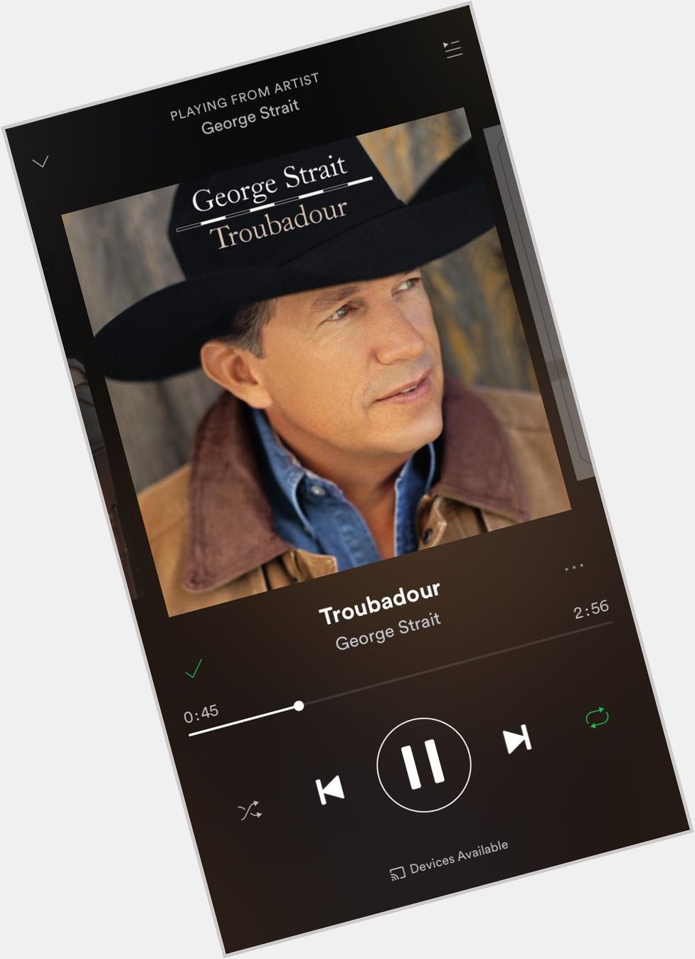 In honor of the king himself happy birthday George strait your a blessing to country folk everywhere  