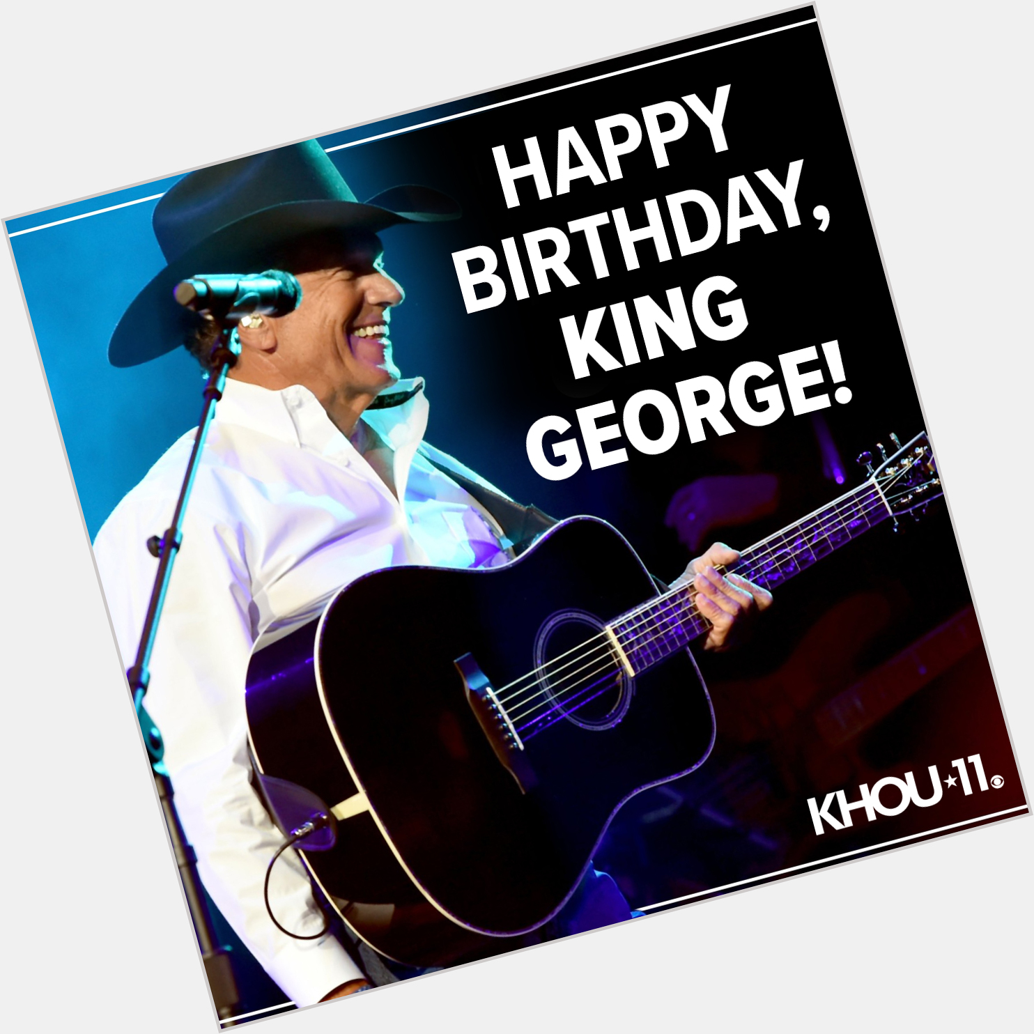 Happy 68th Birthday to the \"King of Country,\" George Strait!!   What\s your favorite George Strait song? 