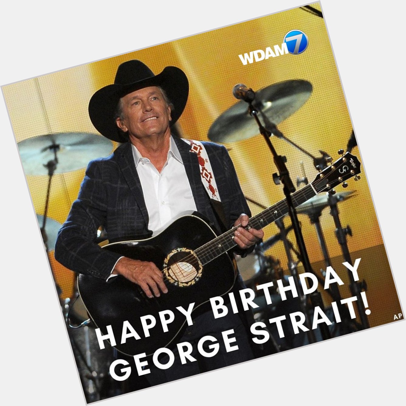 Help us wish a very happy 68th birthday to the one and only George Strait! 