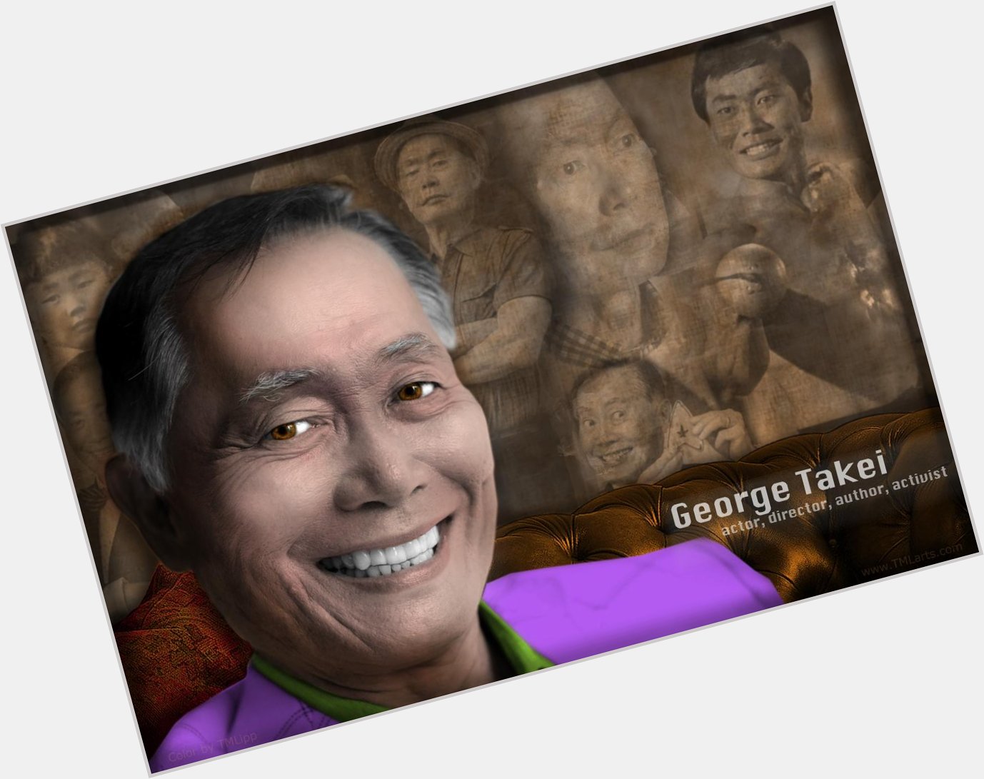 Happy TML artist birthday to George Takei, on this, his very special day!  