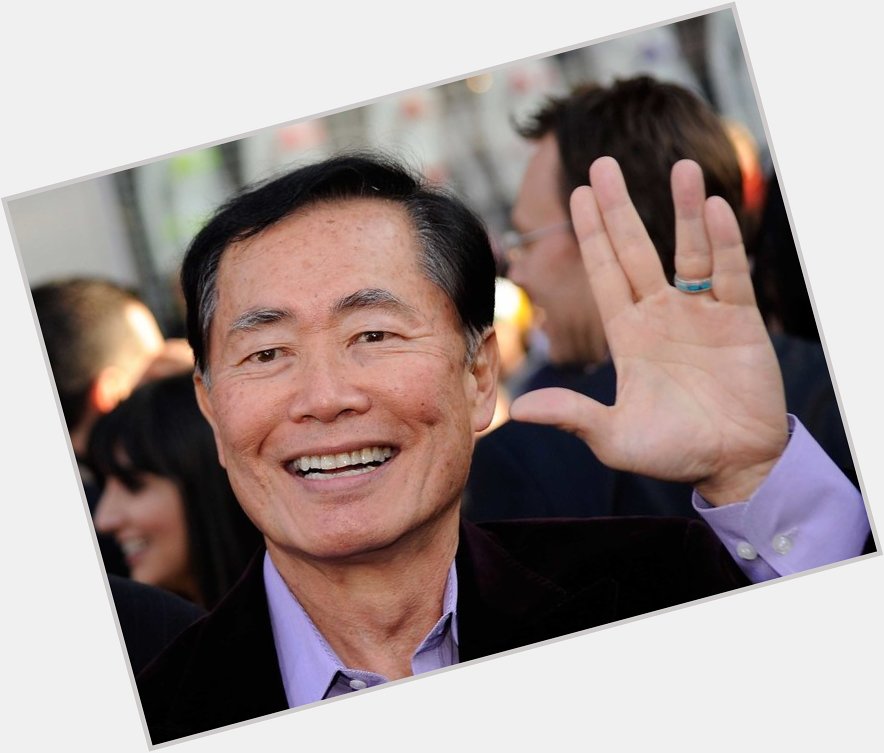 A very Happy Birthday to George Takei, who turns 81 today. Live long and prosper 