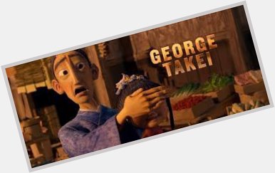 Happy birthday George takei! 
My fave role that George did is this guy from kubo and the two strings. 