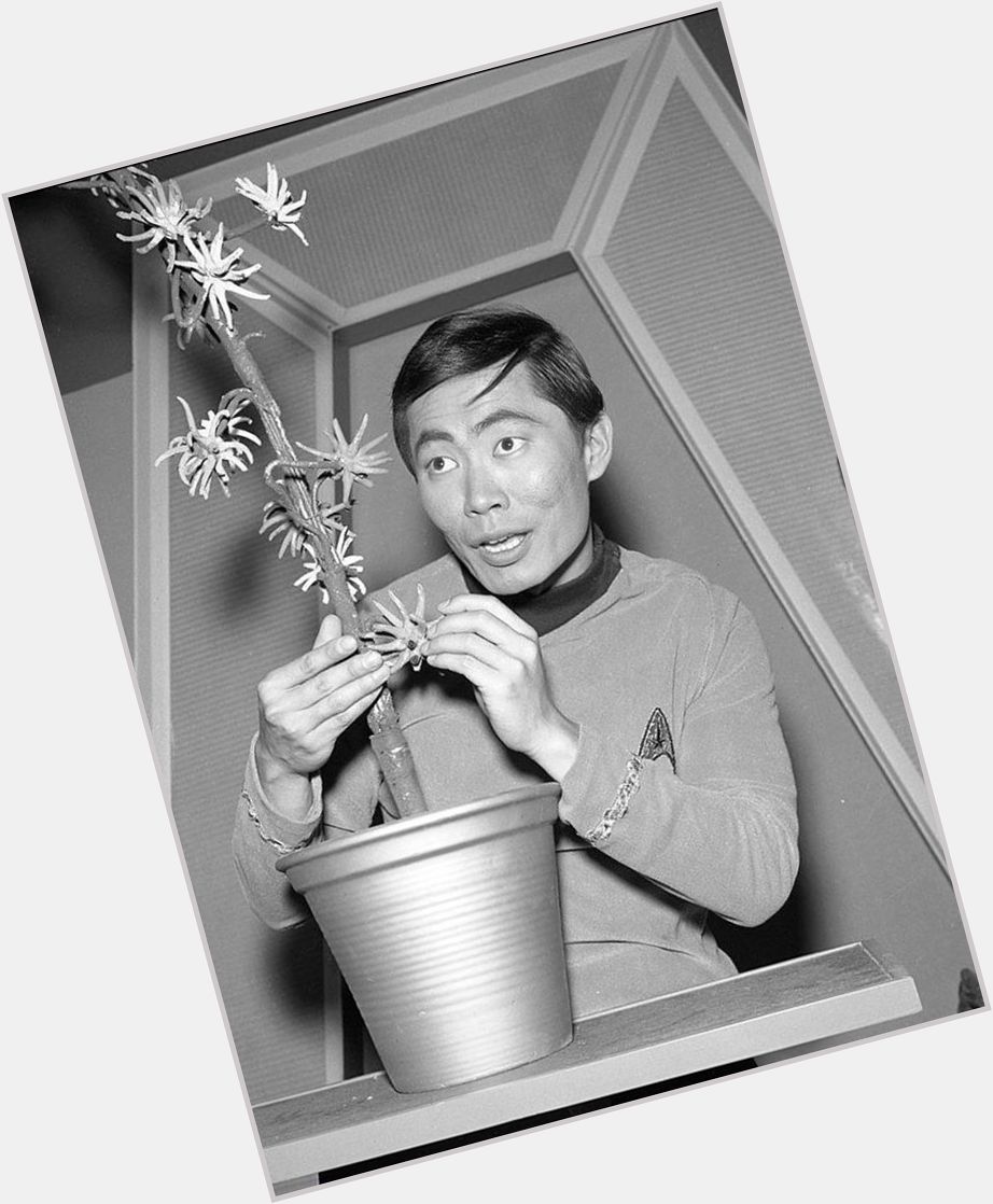 Happy Birthday to George Takei who turns 83 today! Pictured here as Mr. Sulu on Star Trek. 