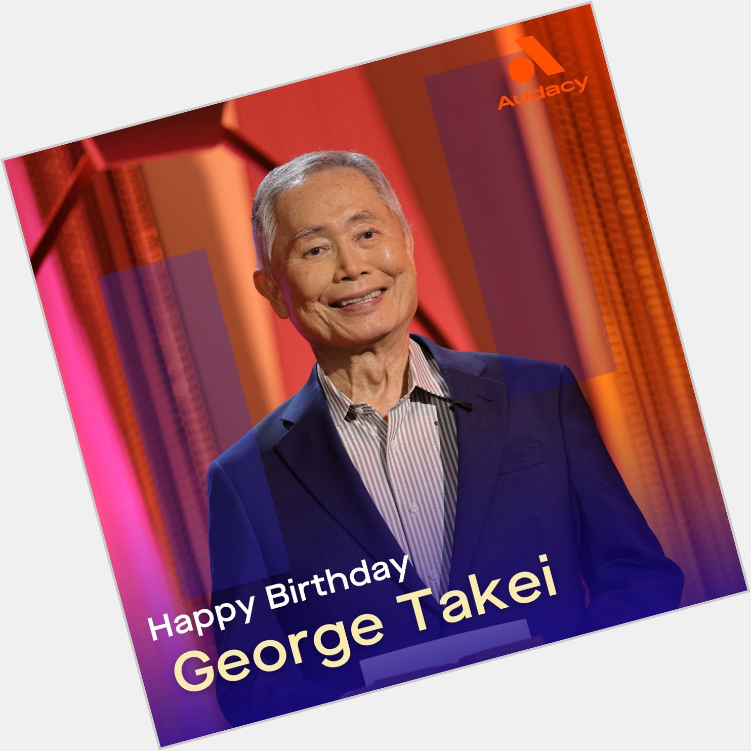 OH MYYYYY. Happy 85th birthday, George Takei! Amy Sussman / Staff | Getty Images Entertainment 