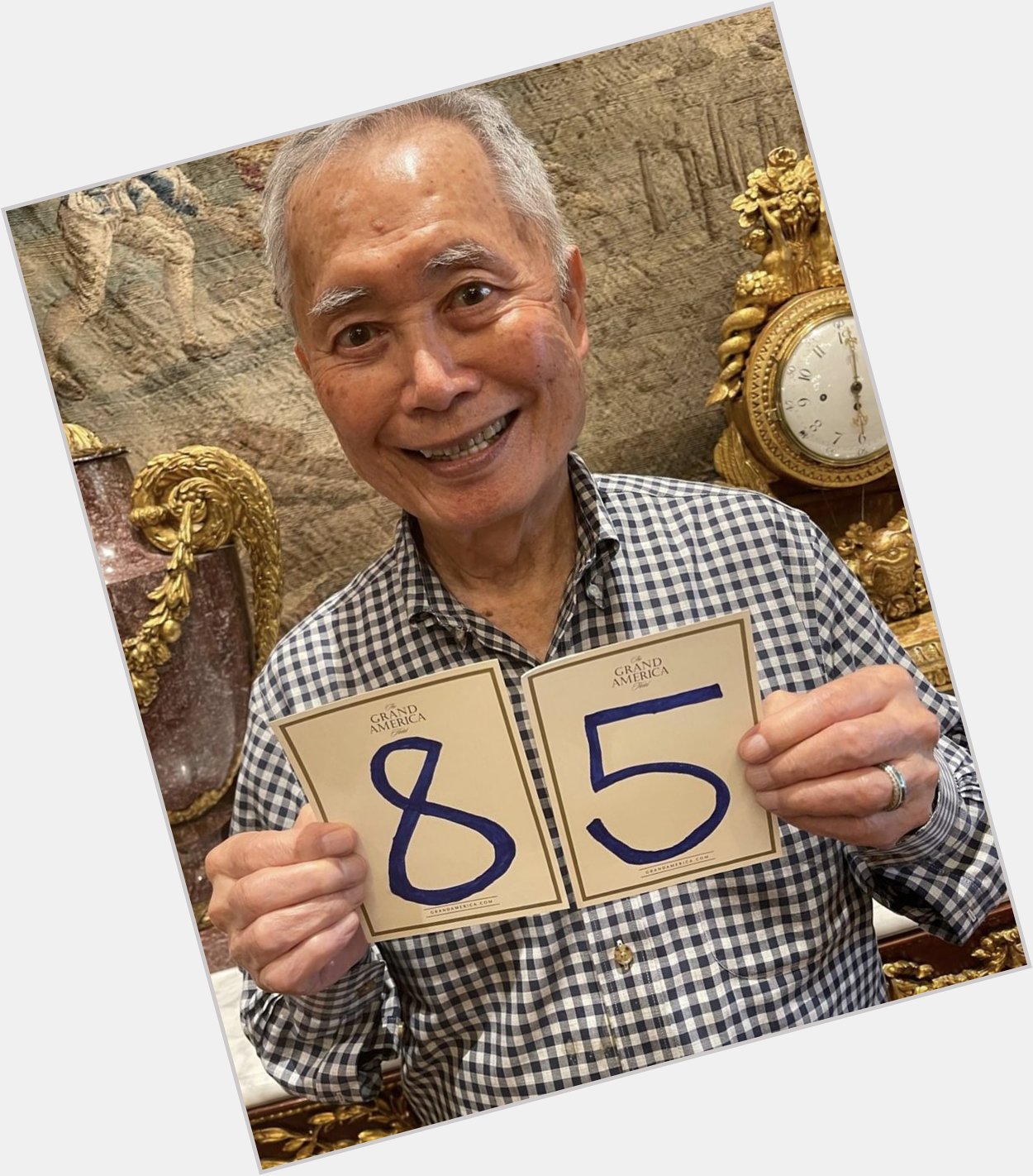 Happy Belated Birthday to George Takei. 85 years and counting! 
