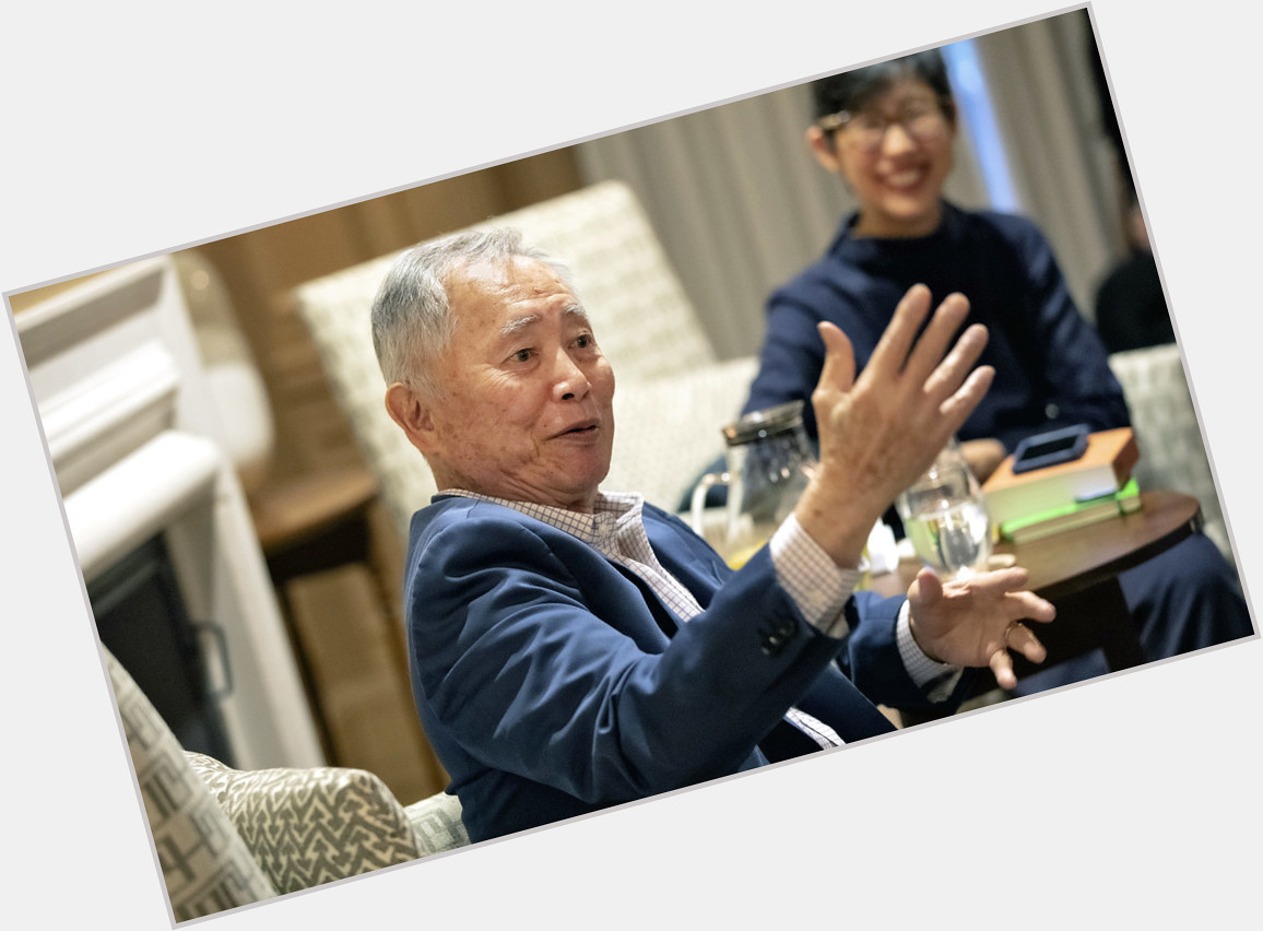 Happy 85th birthday to George Takei, seen here at a 2020 tea at Yale\s Pauli Murray College.
 