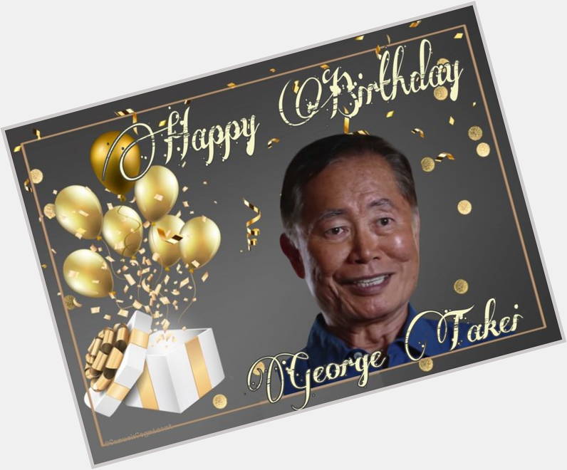 Happy Birthday George Takei
Oh Myyyy 85 years and still faboo! 