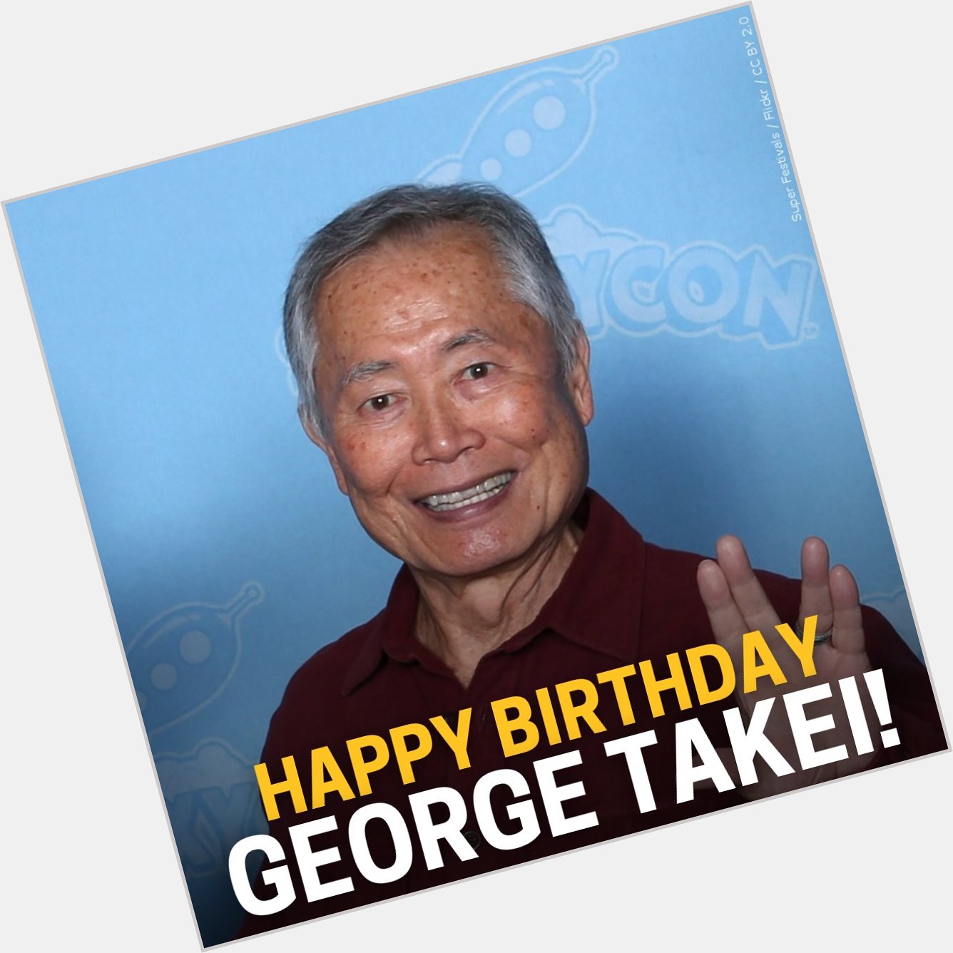 HAPPY BIRTHDAY! George Takei, who is known for his role as Mr. Sulu on Star Trek, turns 86 today! 