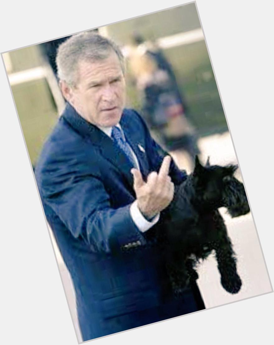 Happy Birthday to President George W. Bush. A true patriot and great American. God bless the USA            