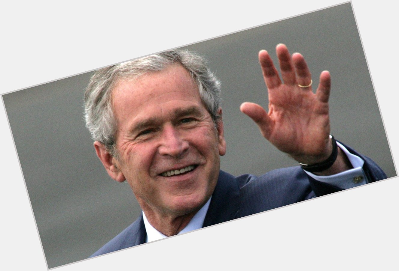 Happy 71st bday to President George W. Bush.  