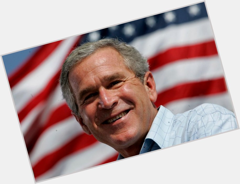 Happy 71st birthday, President George W. Bush!  