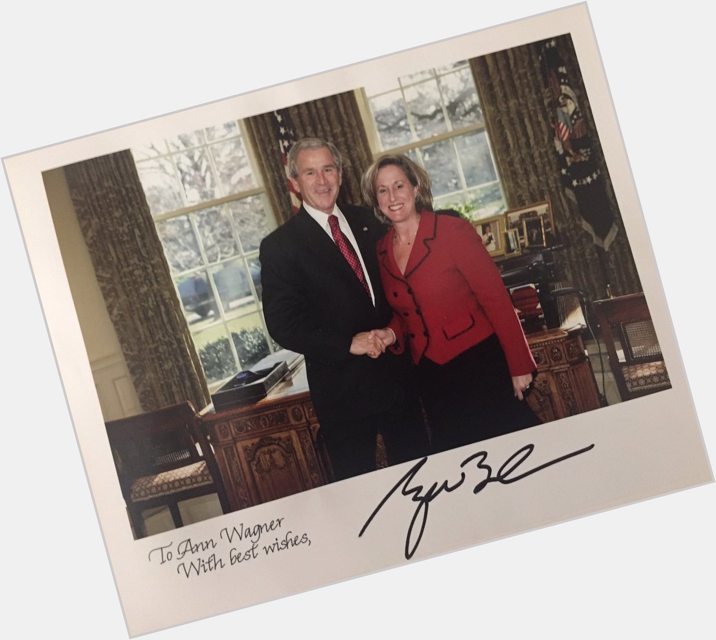 Thankful for the leadership of former President George W. Bush. Join me in wishing him a happy 71st birthday! 