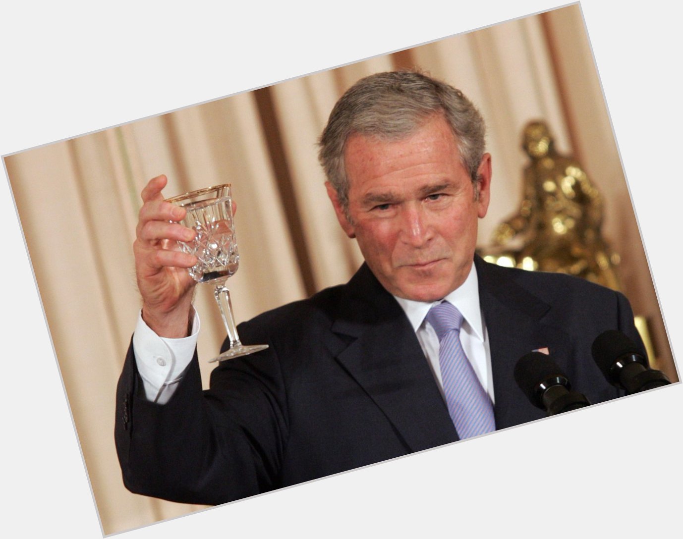 Happy Birthday to George W. Bush (43rd President of U. S)  About:  