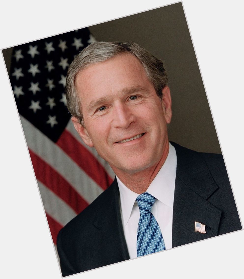 Happy 75th birthday to former President George W. Bush!

Submit birthdays here:  