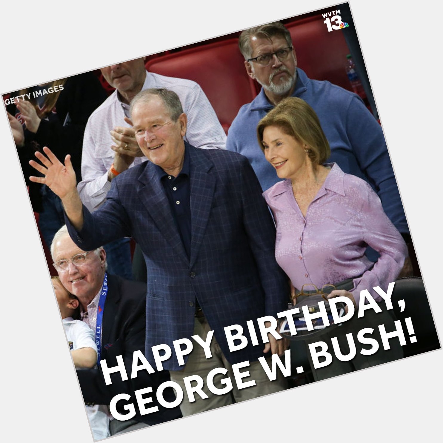 Happy 76th Birthday to Former President George W. Bush!   