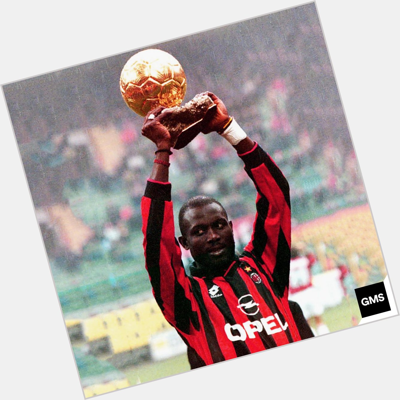 Happy 52nd birthday to Ballon d\Or winner, George Weah.

The first and only African winner! 