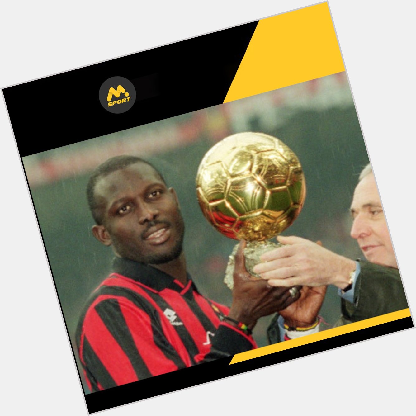 Happy 54th birthday to the only African player to win The World\s Best award, George Weah!   