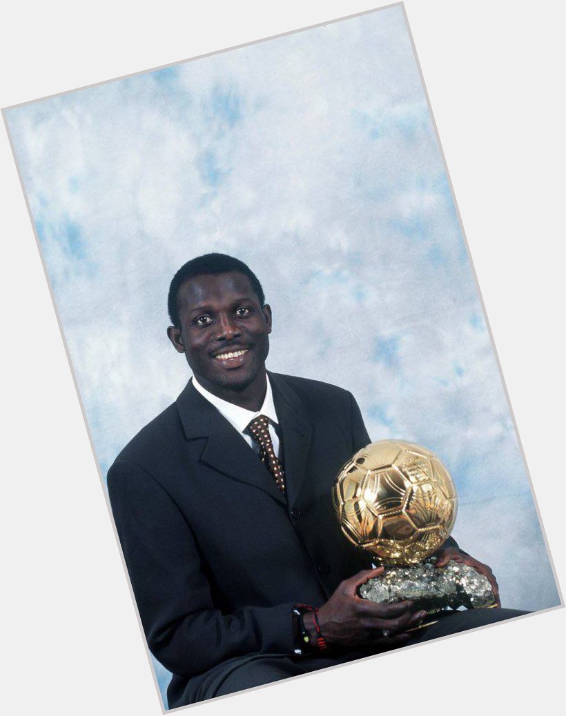 Happy Birthday to the 1995 Ballon d\Or and PSG legend, George Weah   