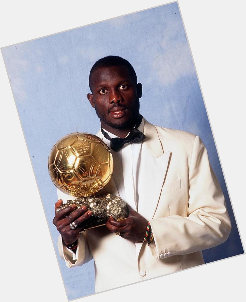 Happy birthday to George Weah, who turns 56 today.   The only African player to ever win the Ballon d Or.  