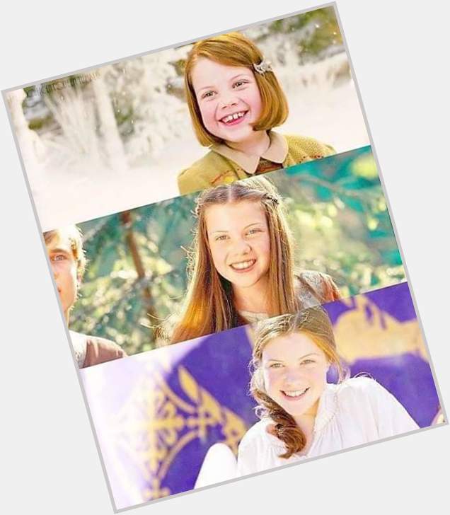 Happy birthday Georgie Henley, wish you all the best   and god bless you     