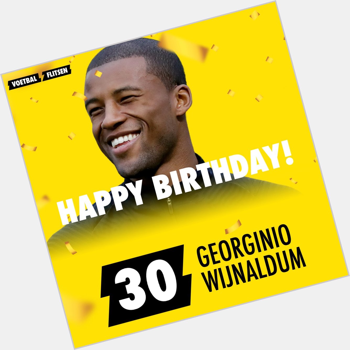 Happy birthday Georginio Wijnaldum. 