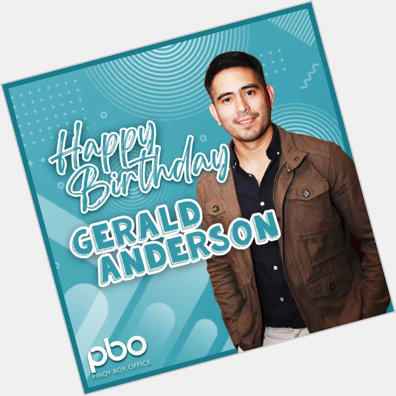 Happy Birthday, Gerald Anderson! Wishing you a day filled with happiness and plenty of love. 