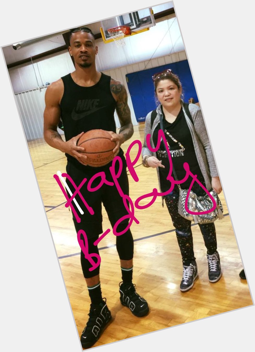 Happy birthday Gerald green May god bless you always   