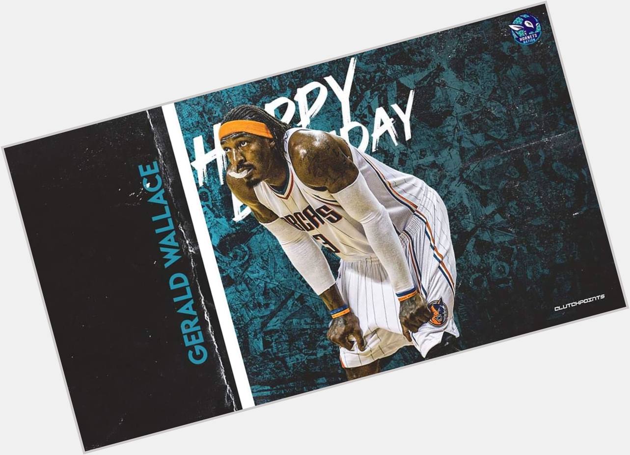 Join Hornets Nation in wishing former All-Star, Gerald Wallace, a happy 38th birthday!  
