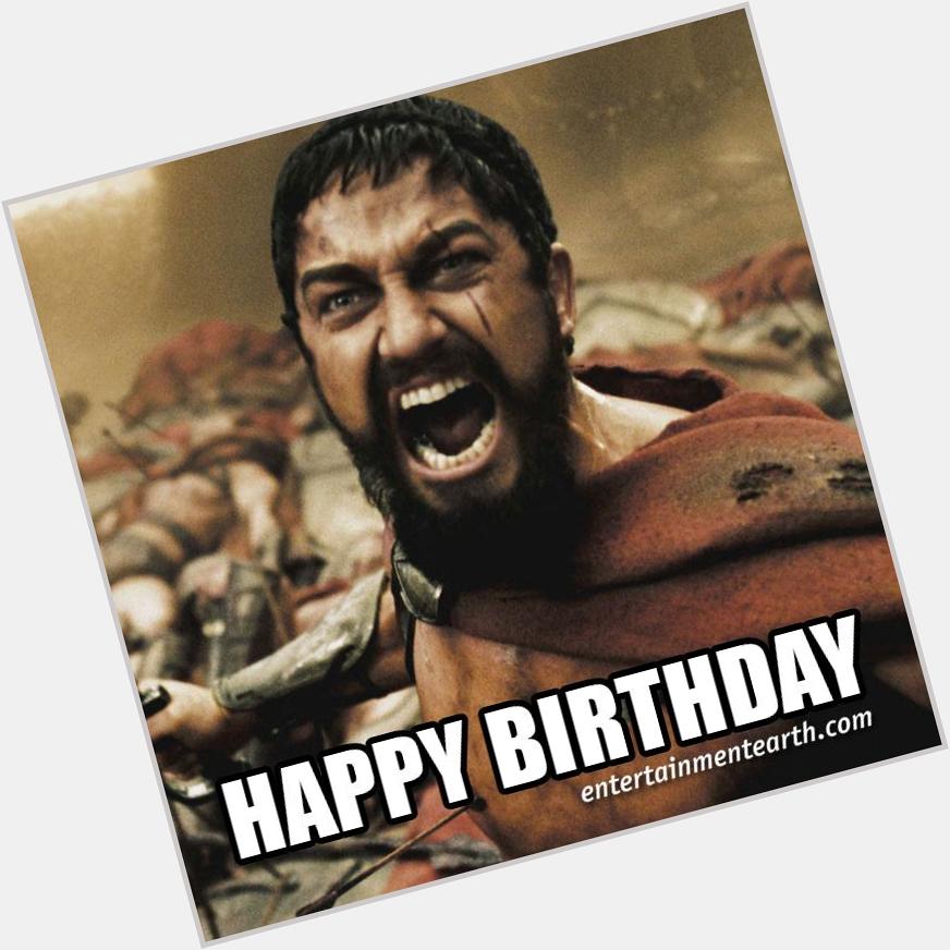 Happy 45th Birthday to Gerard Butler of 300! Shop 300 Collectibles:  