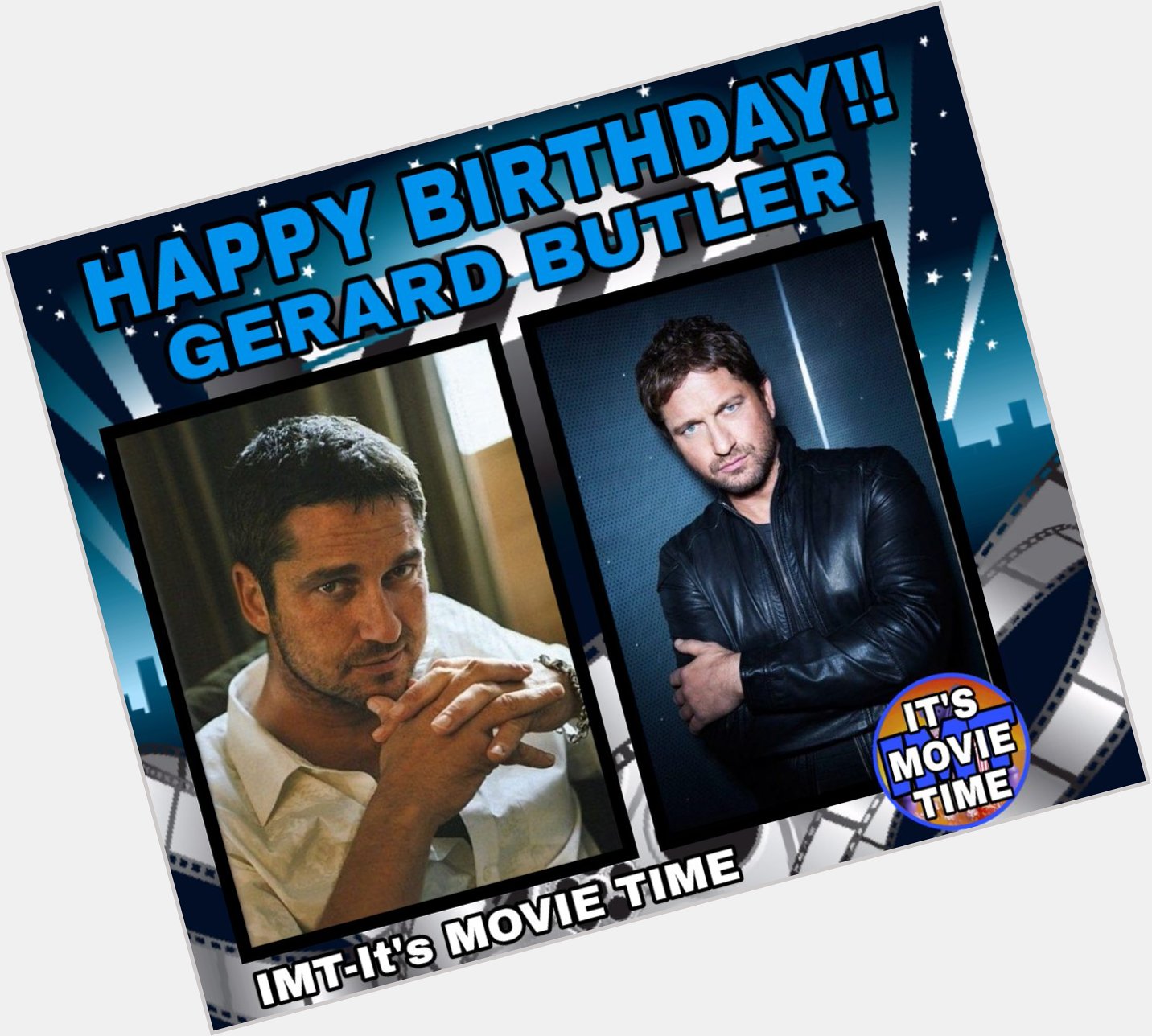 Happy Birthday to Gerard Butler! The actor is celebrating 50 years 
