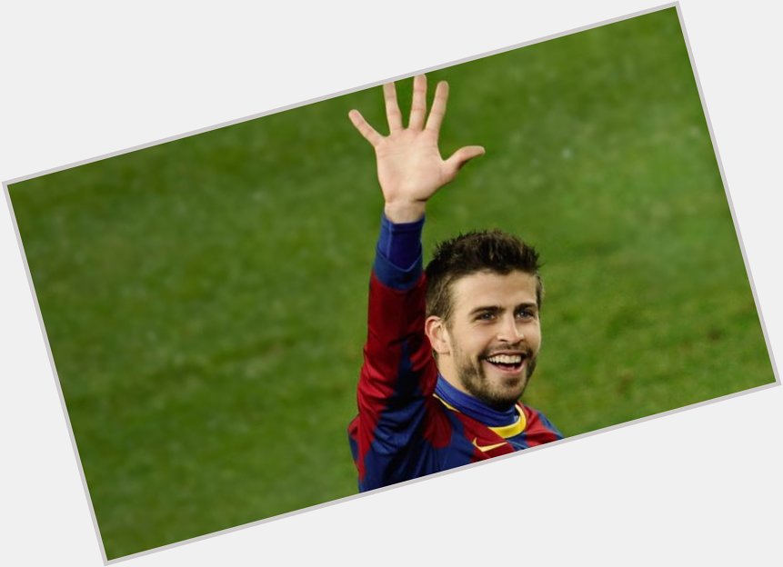 Happy birthday to Gerard Piqué, who turns 32 today! 