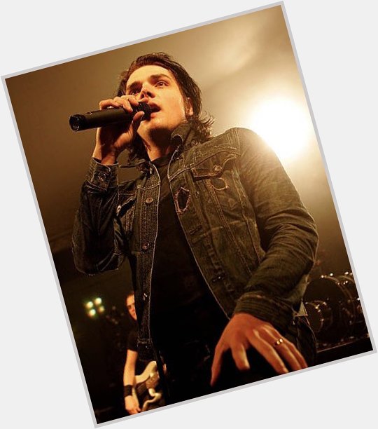 Happy birthday gerard way. happy birthday babycakes. you would ve hated current mcr message. 