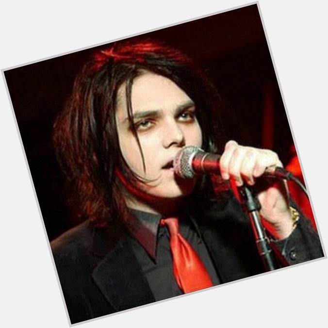 Happy birthday to the goat and king gerard way <3 