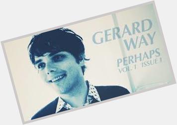 April 9:Happy 45th birthday to singer Gerard Way (\"Welcome to the Black Parade\")
 