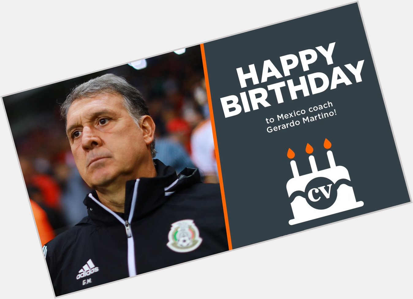 Happy birthday to Mexico coach Gerardo Martino! 