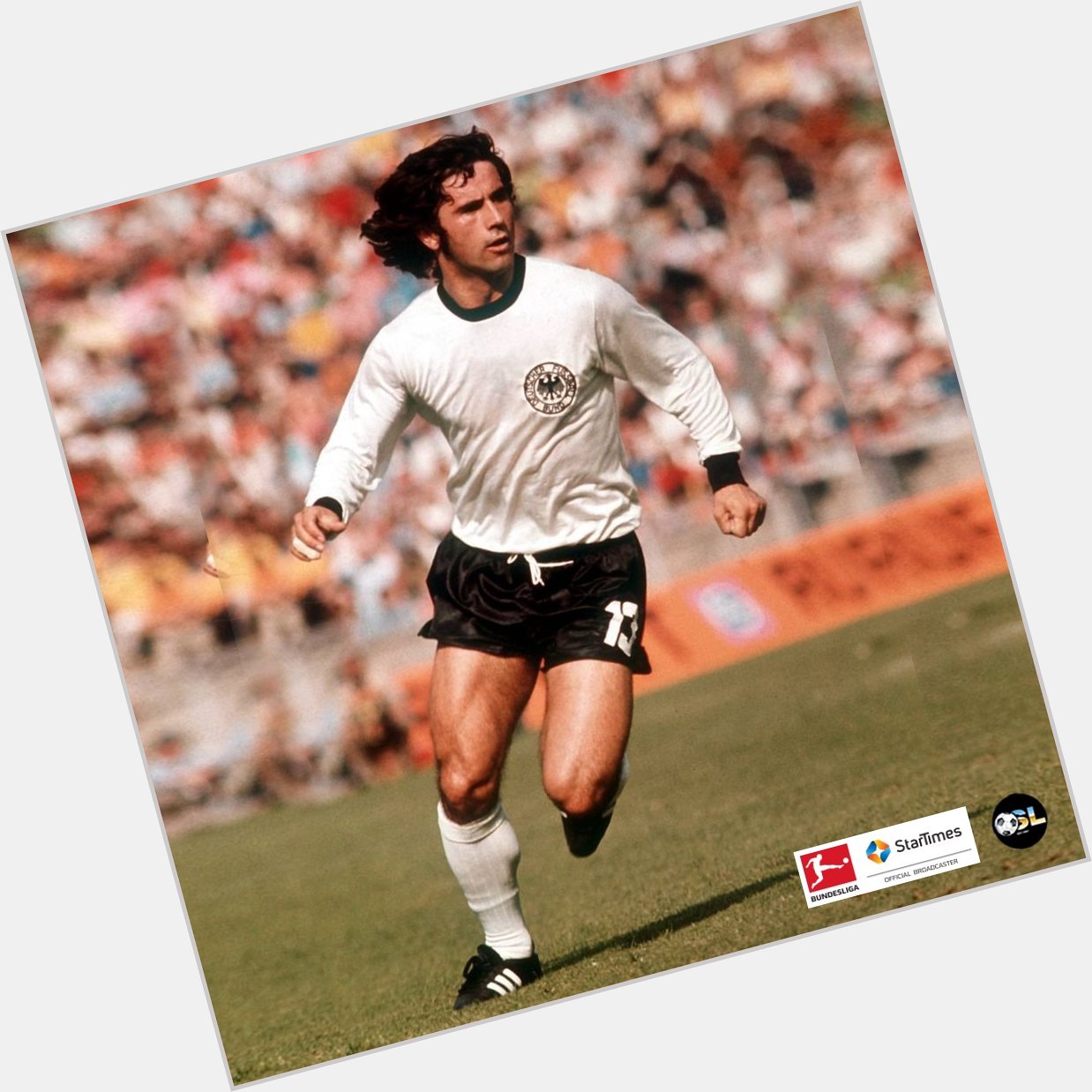   Happy Birthday to legendary German striker, Gerd Muller! 