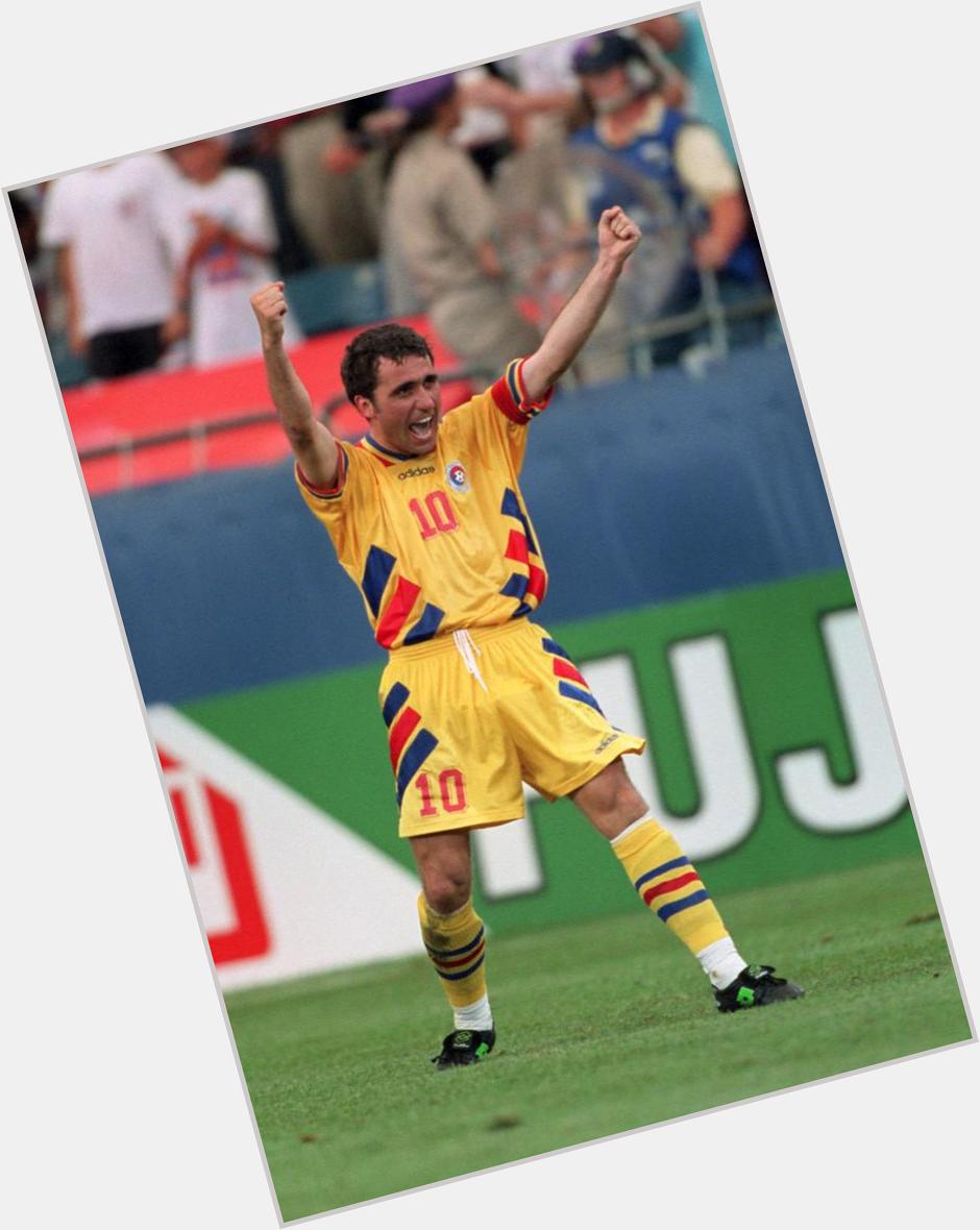 Happy 50th Birthday to Romanian Football legend Gheorghe Hagi. Former Galatasaray and Real Madrid player 