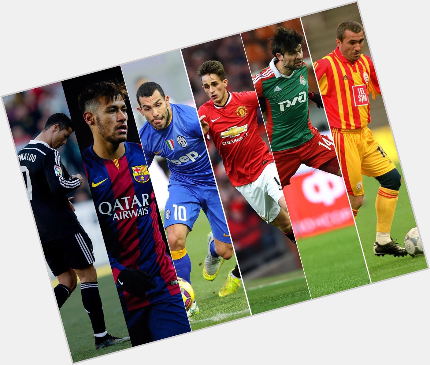 Happy Birthday to Cristiano Ronaldo, Neymar, Carlos Tevez, Adnan Januzaj, Vedran Corluka, and Gheorghe Hagi!     