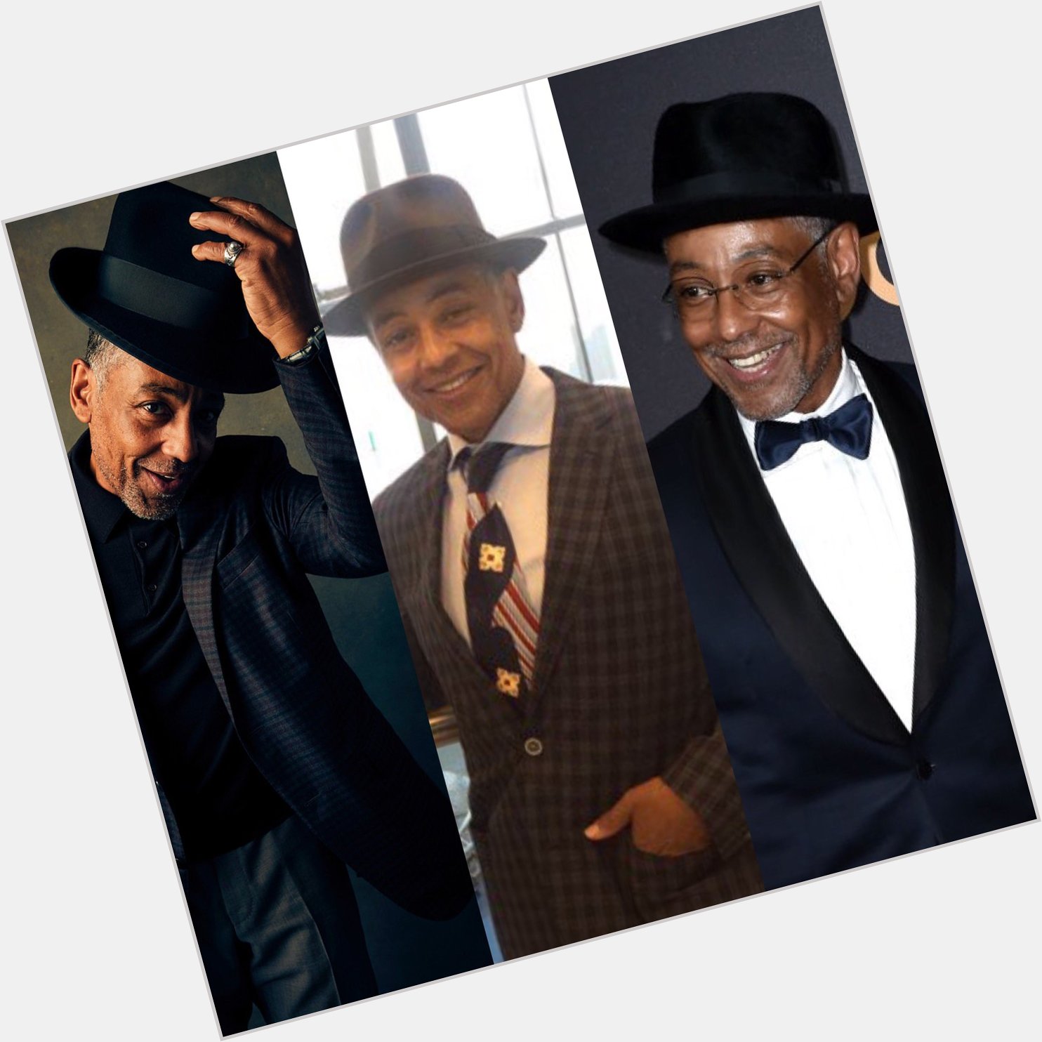 Help me wish a happy birthday to one of the sharpest dressed hat guys Giancarlo Esposito 