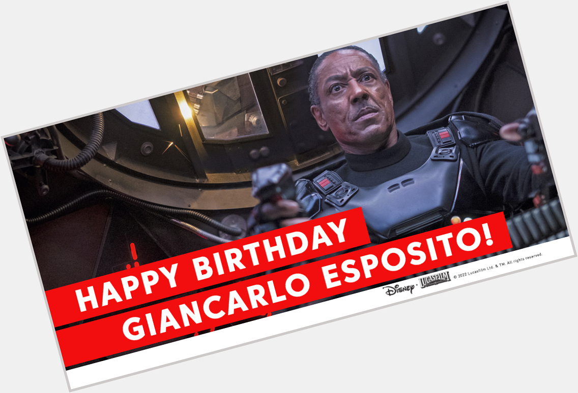 Happy Birthday, Giancarlo Esposito! 