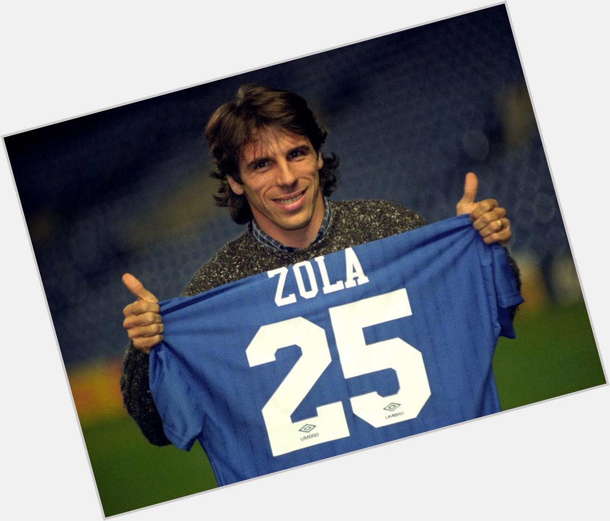 Happy Birthday to Chelsea Legend Gianfranco Zola, my favourite player growing up  