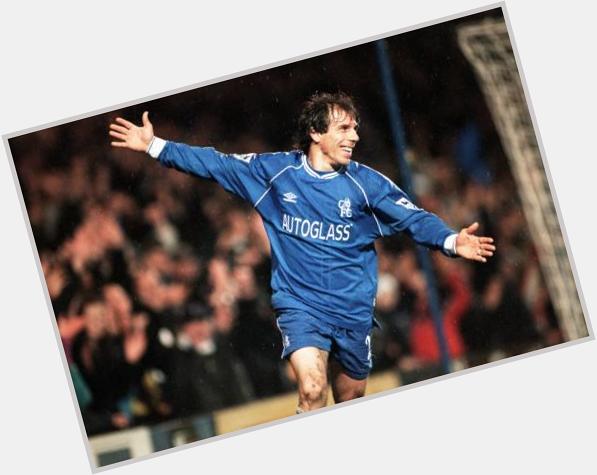  Happy birthday Gianfranco Zola Chelsea\s fourth all-time top Premier League scorer with 59 goals  