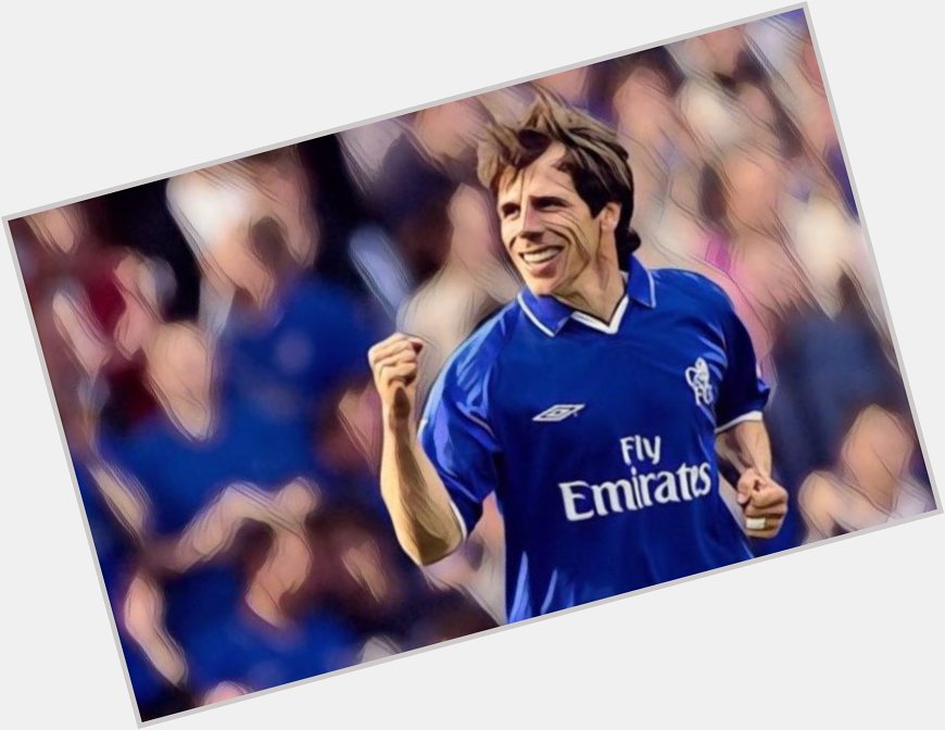 Happy Birthday to one of my favourite Chelsea players of all time, Gianfranco Zola 