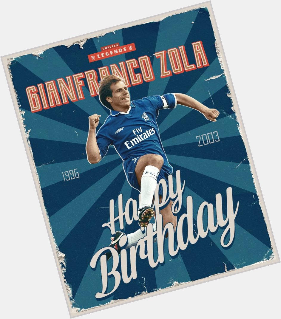Happy Birthday, Gianfranco Zola!     
